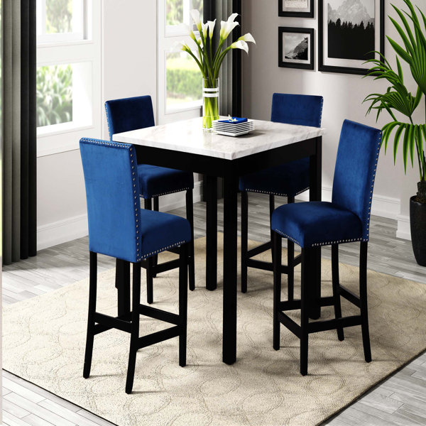 Mercer41 5 Piece Dining Set Wayfair